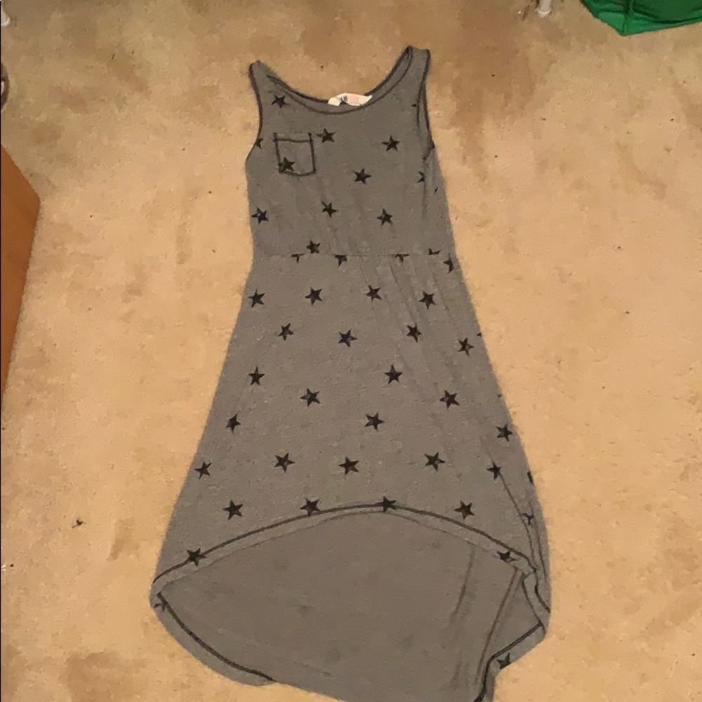 A high low star dress